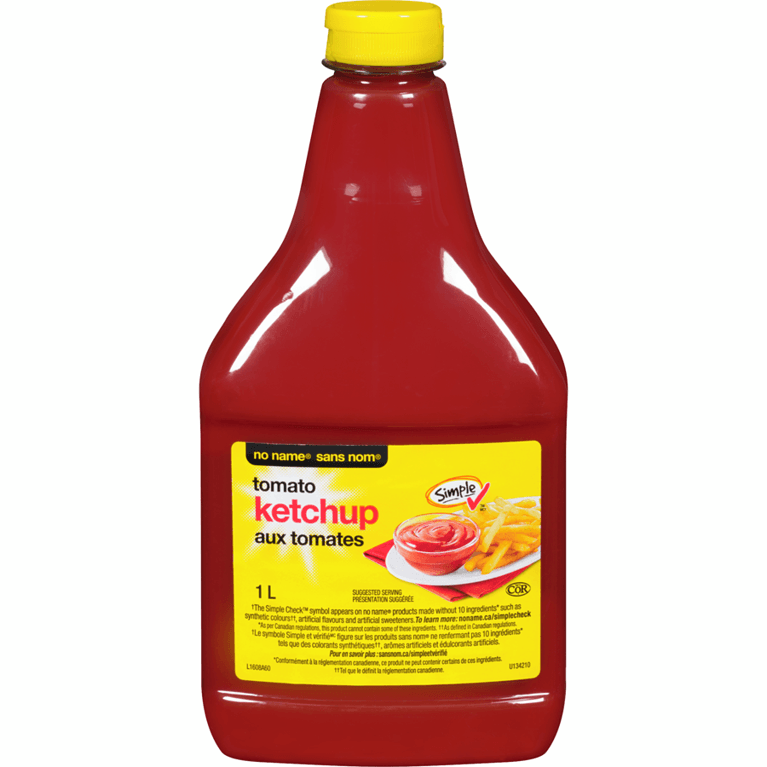 Nous avons trouvé le meilleur ketchup au Canada