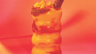 Limonade glacée à la mangue