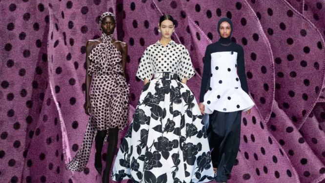 L’imprimé à pois, follement tendance