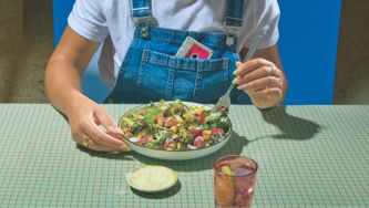 Salade de brocoli et de raisins