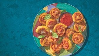 Rouleaux de pizza