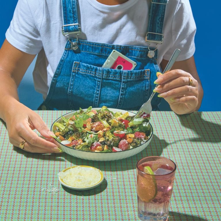 Salade de brocoli et de raisins