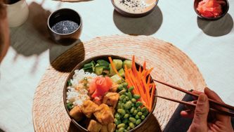 Bol japonais à la friteuse à air d'Alexandra Diaz