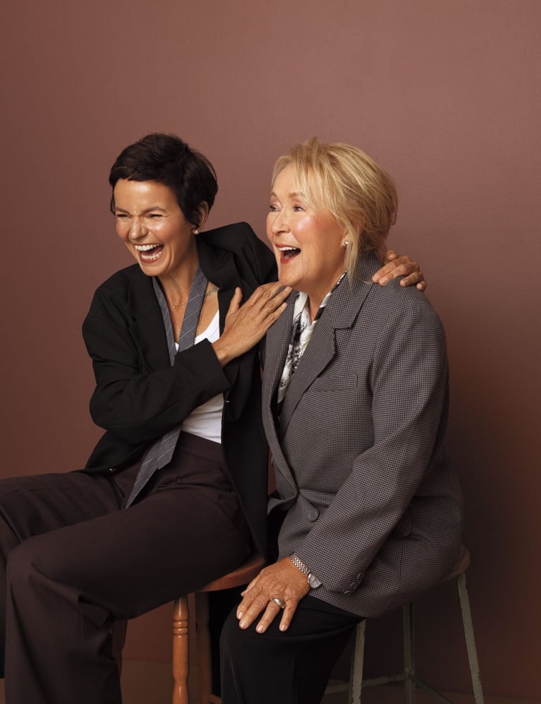 Pauline Marois et Anaïs Barbeau Lavalette