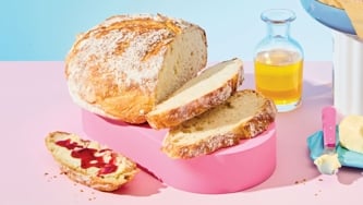 Miches blanches sans pétrissage