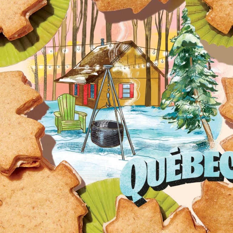 Biscuits feuilles d’érable