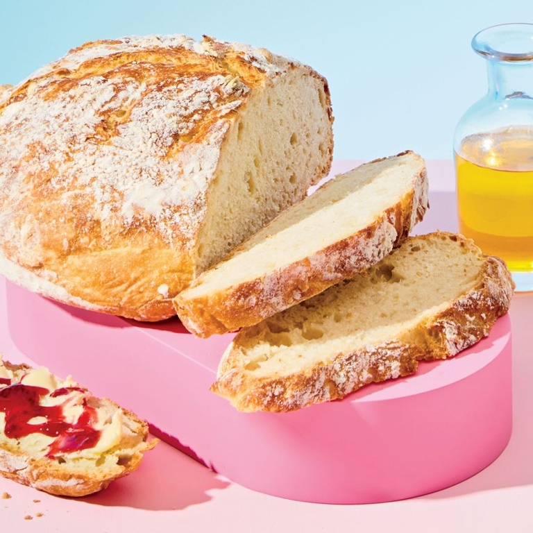 Miches blanches sans pétrissage