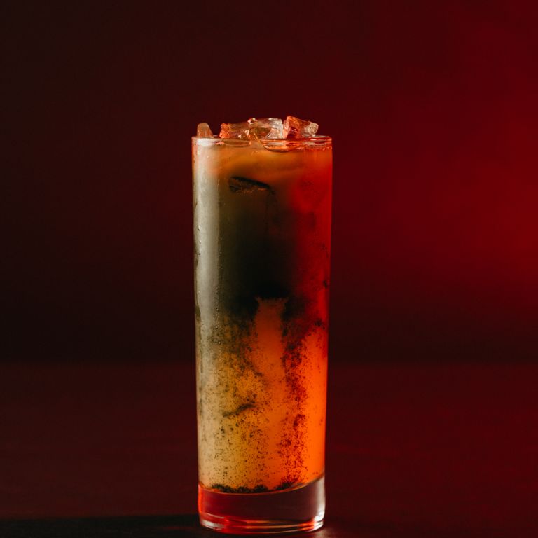 Mocktail RunWay Reset au thé et au yuzu