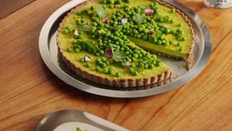 Tarte aux petits pois de Catherine St-Laurent