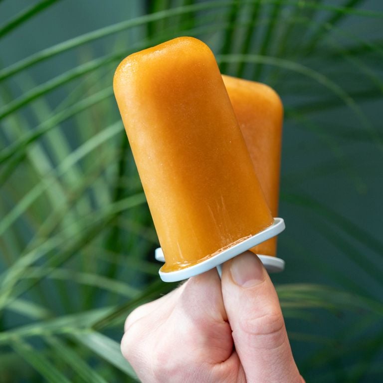 Sucettes glacées au thé, à la poire et au miel