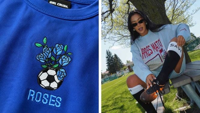 Girl Crush dévoile sa collection avec les Roses de Montréal