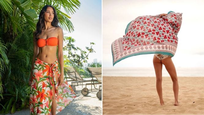 10 paréos et couvre-maillots pour un parfait look de plage