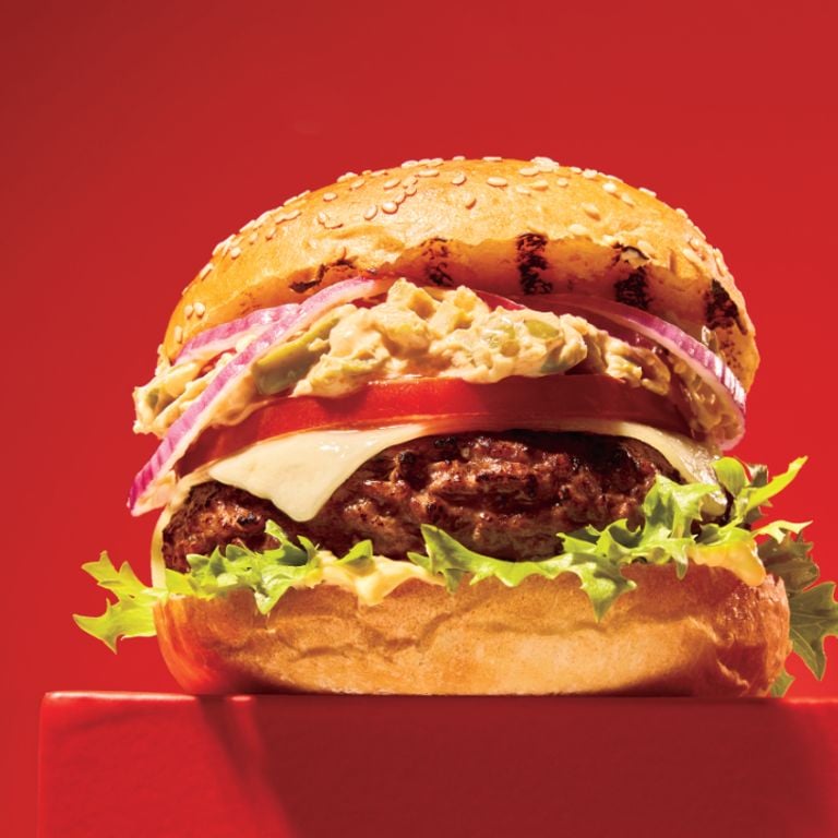 Burgers aux olives